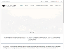 Tablet Screenshot of pampabay.com